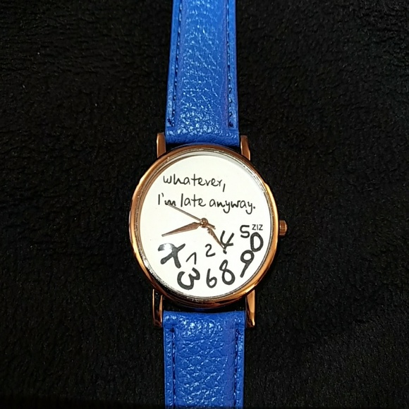 NEW - Watch - blue band - Picture 1 of 5